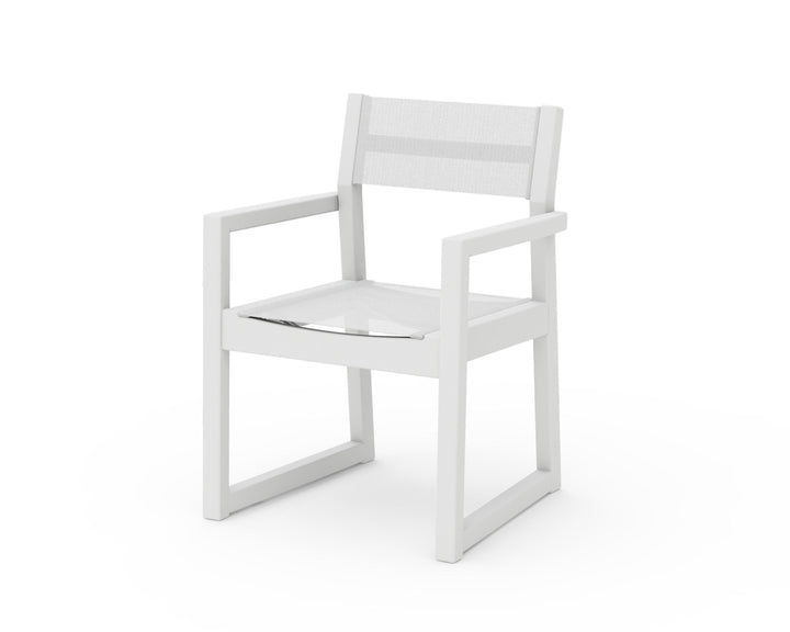 POLYWOOD® EDGE Sling Dining Arm Chair