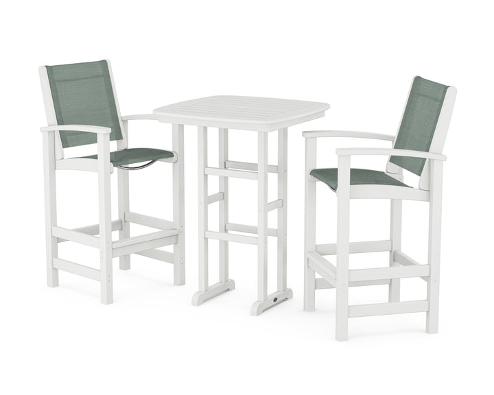POLYWOOD® Coastal 3-Piece Bar Set