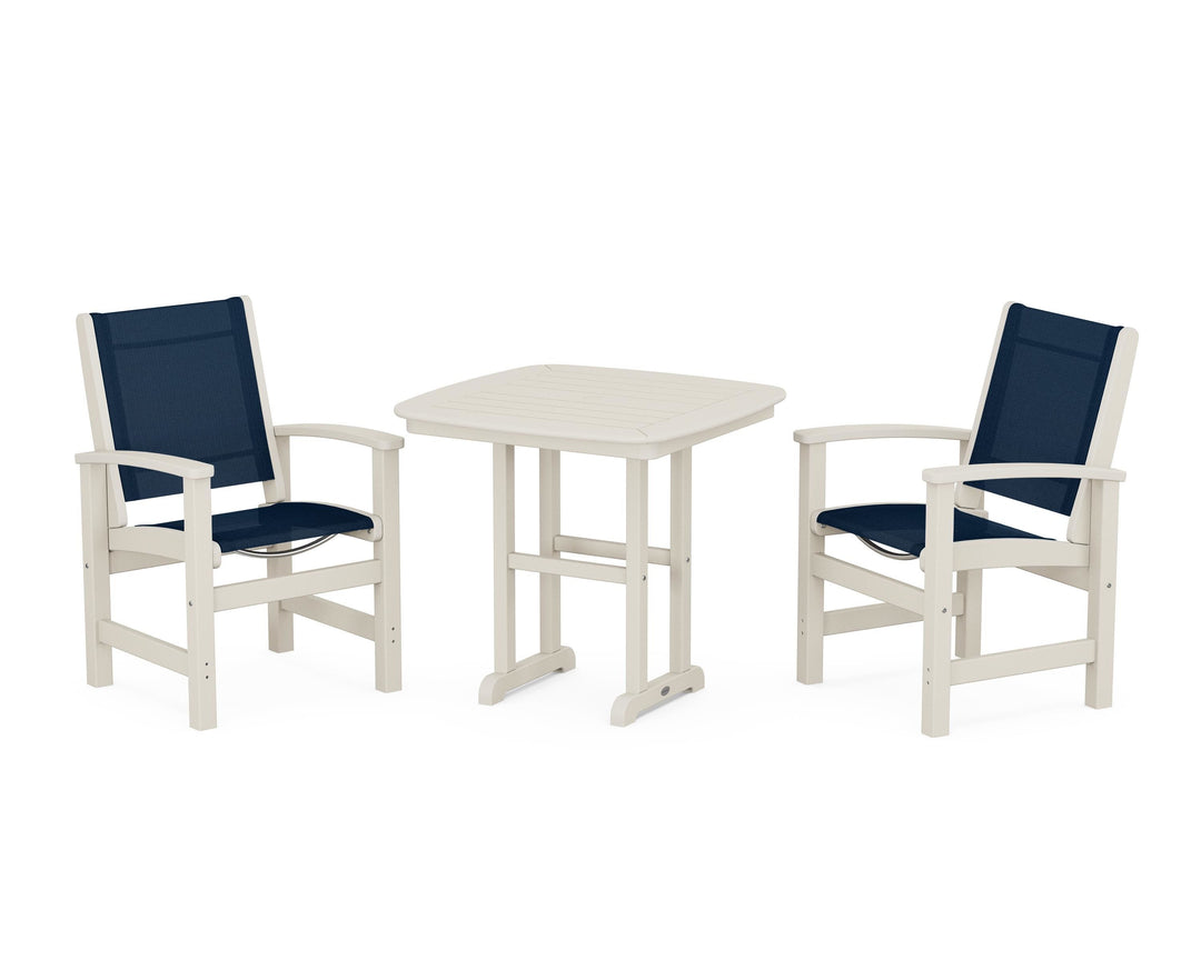 POLYWOOD® Coastal 3-Piece Dining Set