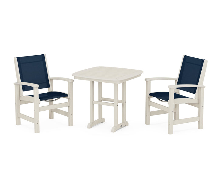 POLYWOOD® Coastal 3-Piece Dining Set