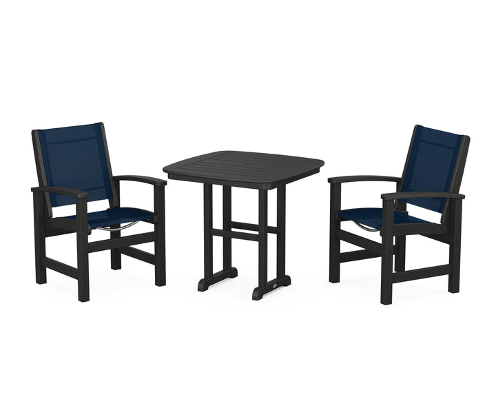 POLYWOOD® Coastal 3-Piece Dining Set