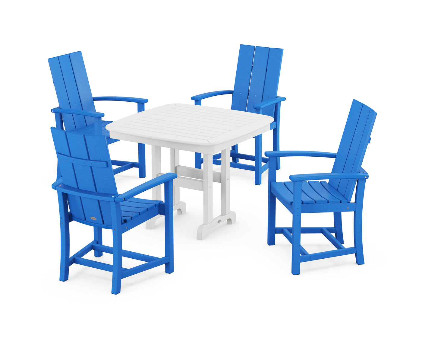 Modern Adirondack 5-Piece Dining Set