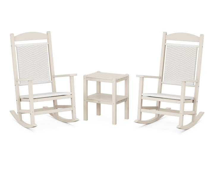 POLYWOOD® Presidential Woven Rocker 3-Piece Set