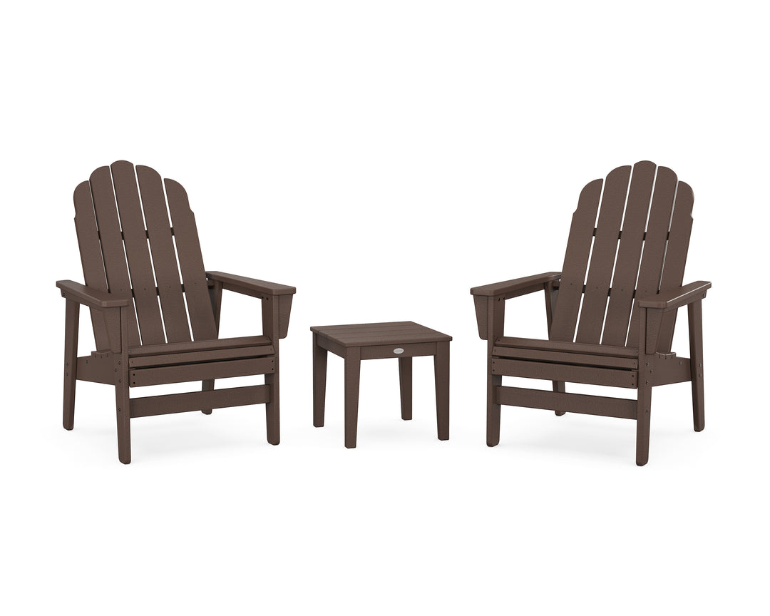 POLYWOOD® 3-Piece Vineyard Grand Upright Adirondack Set