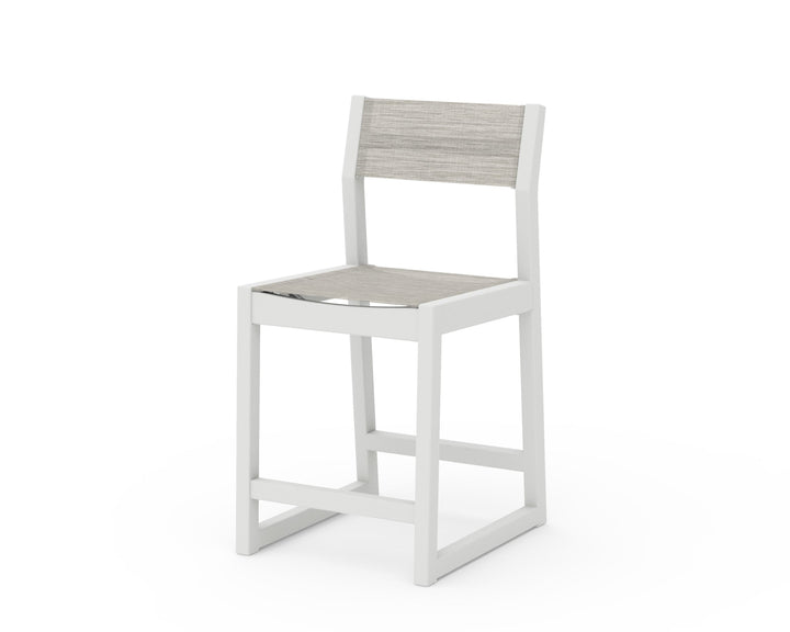 POLYWOOD® EDGE Sling Counter Side Chair