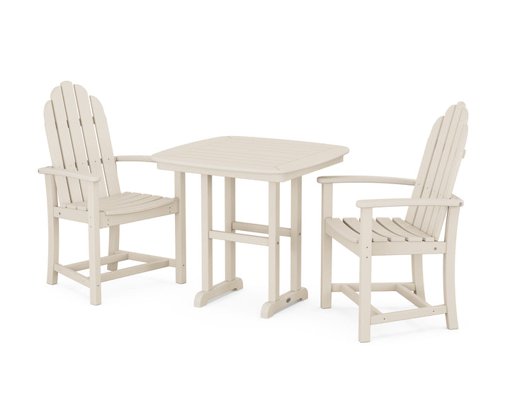 POLYWOOD® Classic Adirondack 3-Piece Dining Set