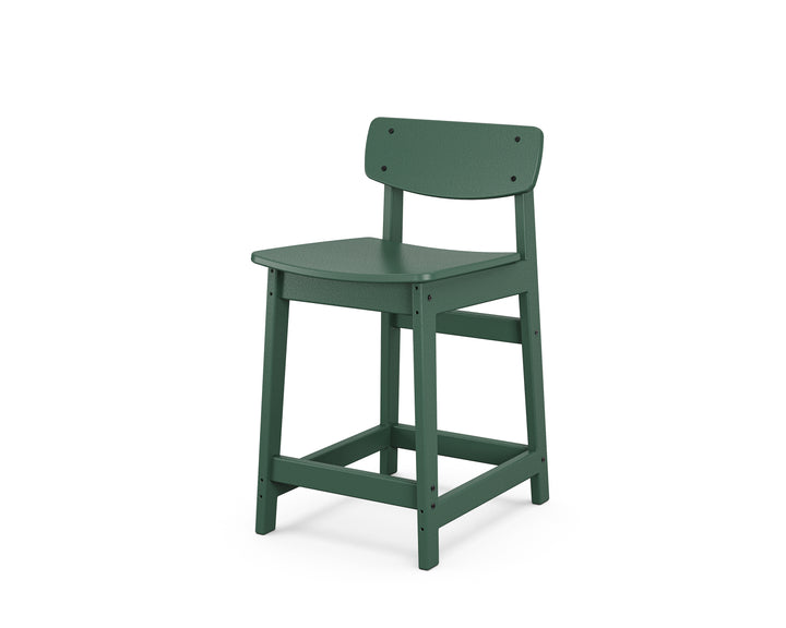 POLYWOOD® Modern Studio Urban Lowback Counter Chair