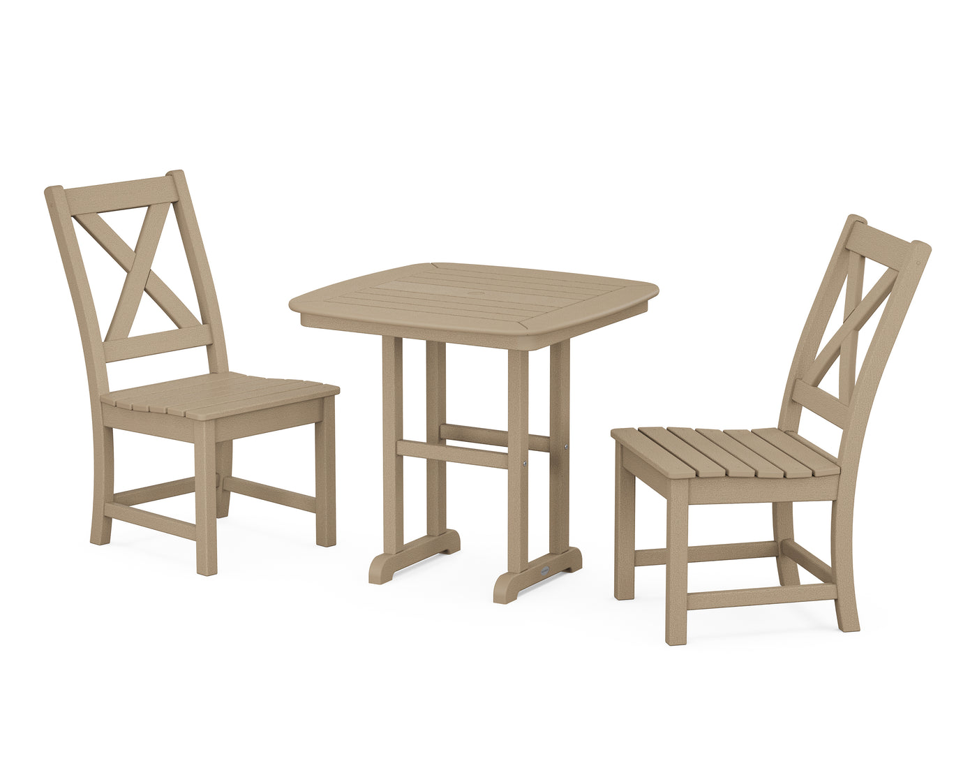 Braxton Side Chair 3-Piece Dining Set