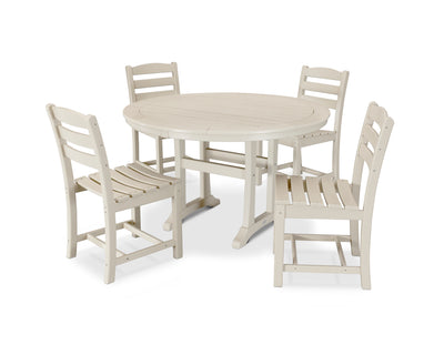 La Casa CafŽ 5-Piece Side Chair Dining Set