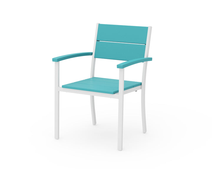 POLYWOOD® Main Street Stacking Dining Arm Chair