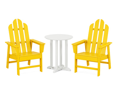 Long Island 3-Piece Round Bistro Dining Set