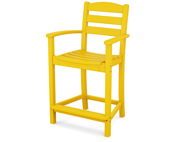 POLYWOOD® La Casa Café Counter Arm Chair