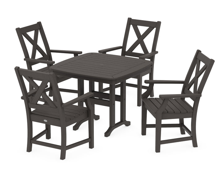 POLYWOOD® Braxton 5-Piece Dining Set