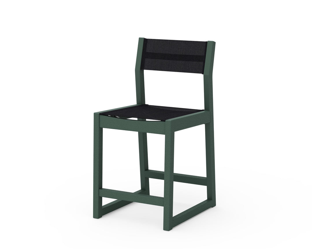 POLYWOOD® EDGE Sling Counter Side Chair