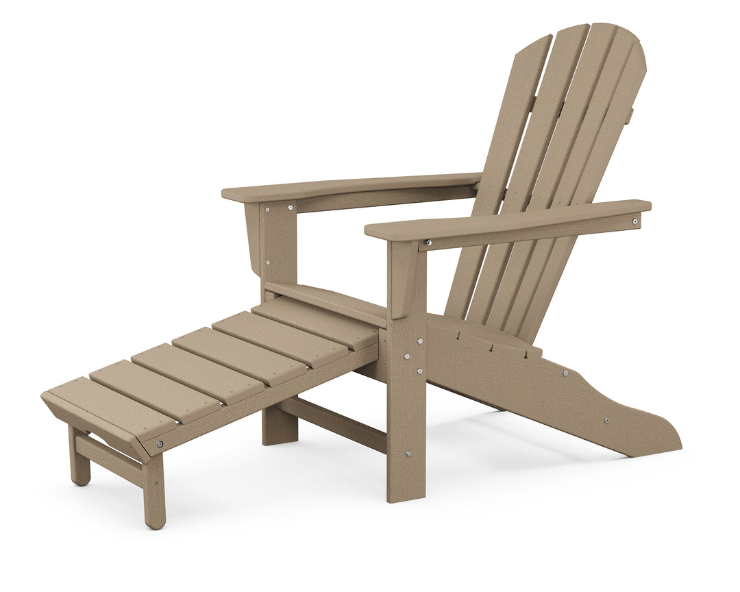 POLYWOOD® Palm Coast Ultimate Adirondack with Hideaway Ottoman