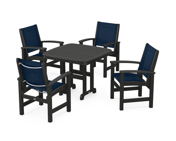 POLYWOOD® Coastal 5-Piece Dining Set