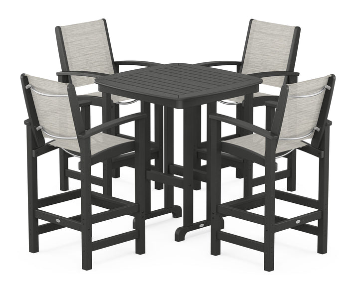 POLYWOOD® Coastal 5-Piece Bar Set