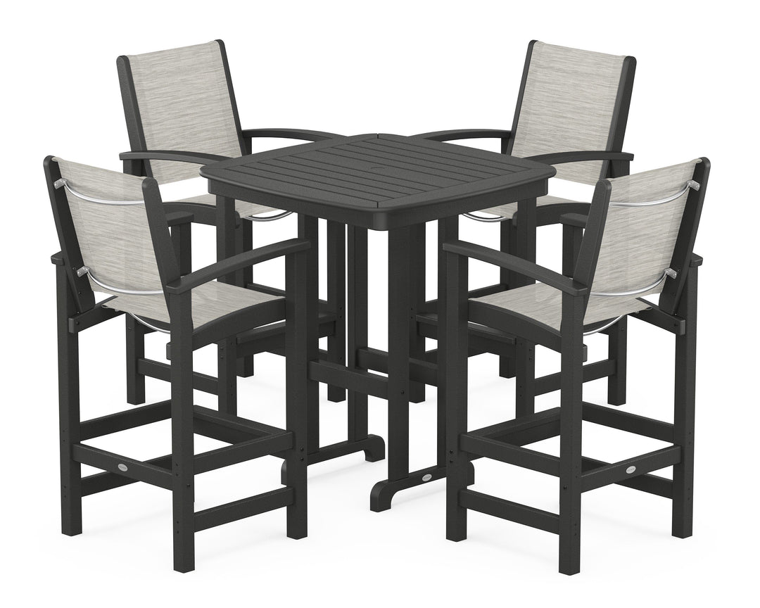 POLYWOOD® Coastal 5-Piece Bar Set