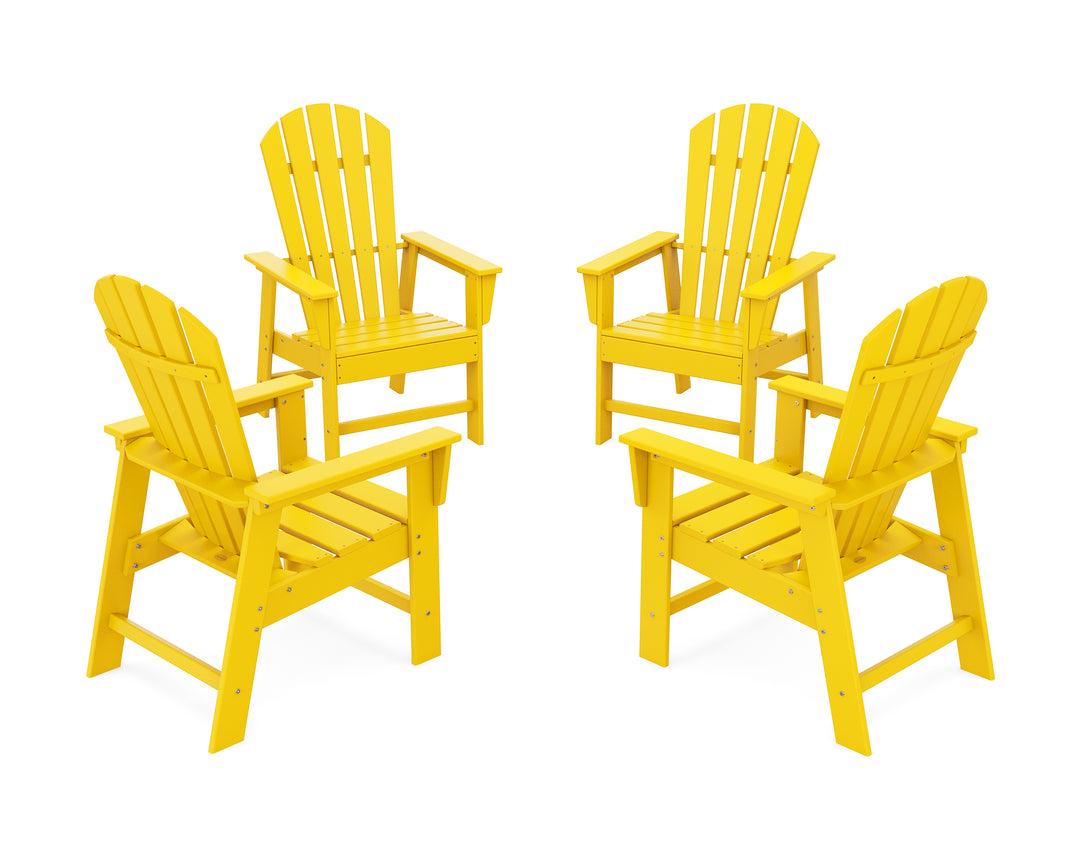 POLYWOOD® 4-Piece South Beach Casual Chair Conversation Set