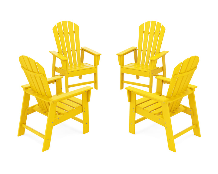 POLYWOOD® 4-Piece South Beach Casual Chair Conversation Set