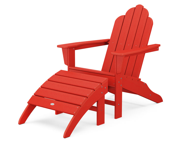 POLYWOOD® Long Island Adirondack 2-Piece Set