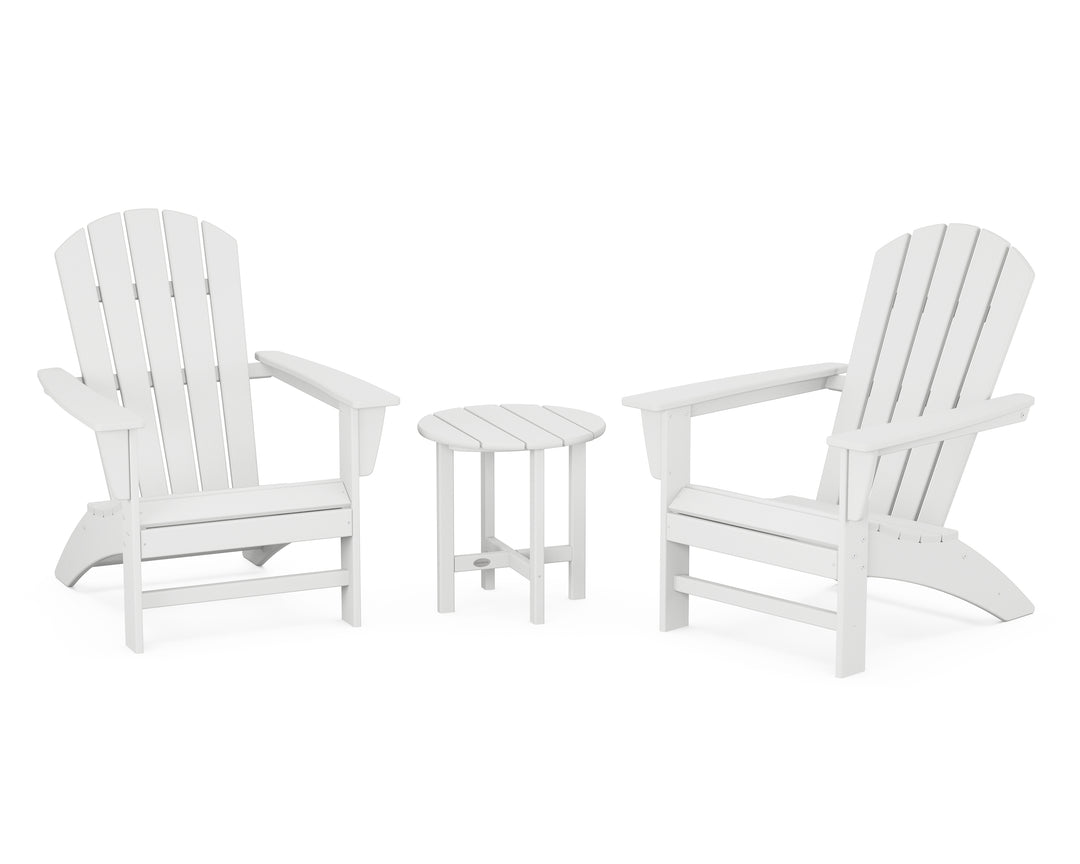POLYWOOD® Nautical 3-Piece Adirondack Set
