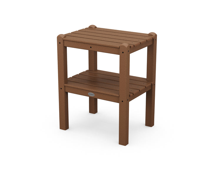 POLYWOOD® Two Shelf Side Table