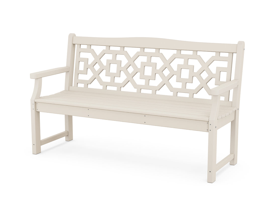 Martha Stewart by POLYWOOD® Chinoiserie 60” Garden Bench