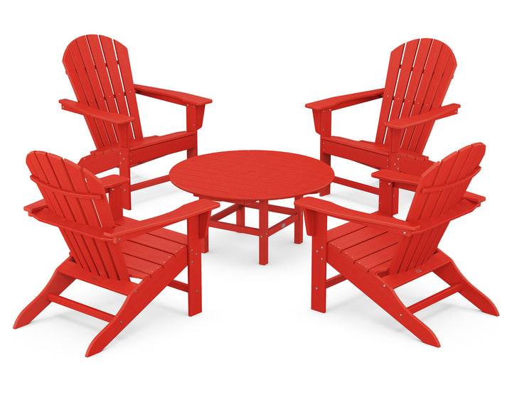 POLYWOOD® South Beach 5-Piece Conversation Group