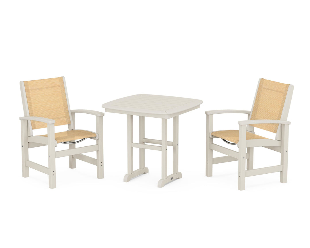 POLYWOOD® Coastal 3-Piece Dining Set