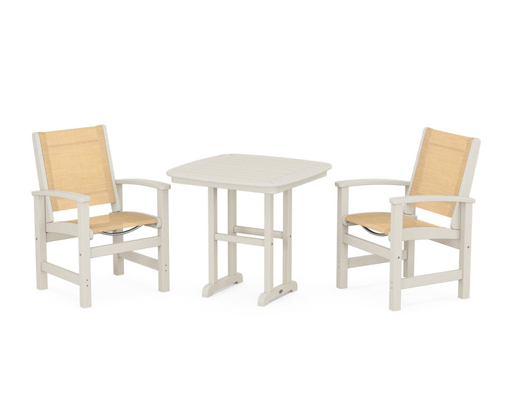 POLYWOOD® Coastal 3-Piece Dining Set