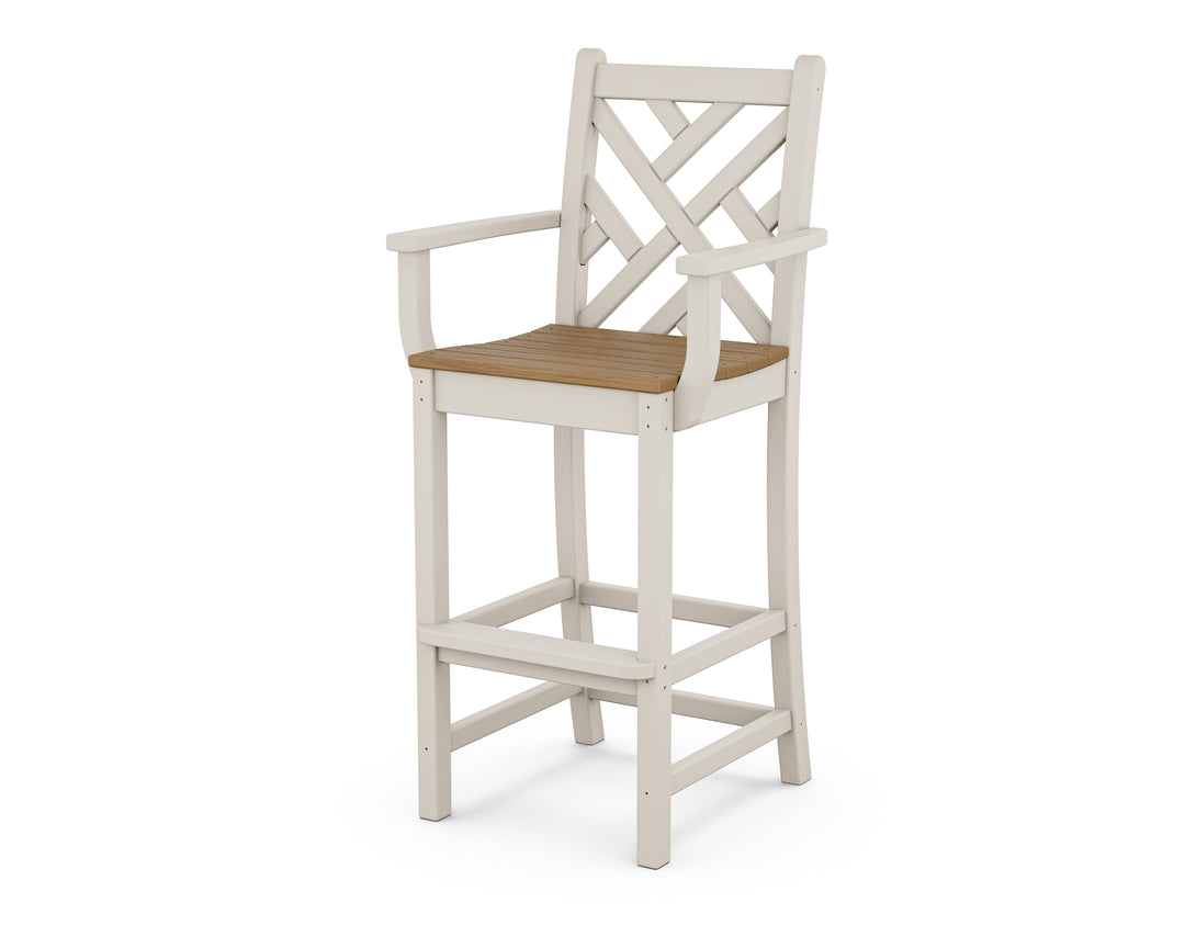 POLYWOOD® Chippendale Bar Arm Chair