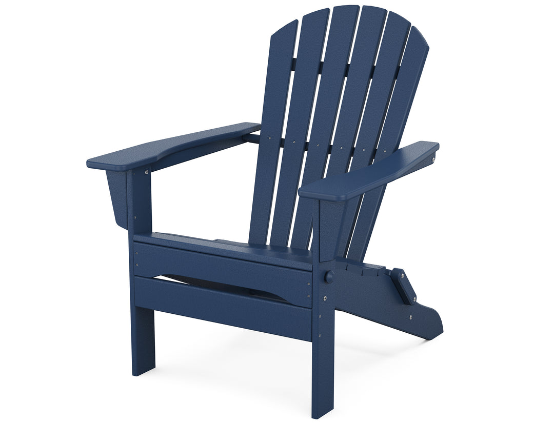 POLYWOOD® South Beach Folding Adirondack Chair