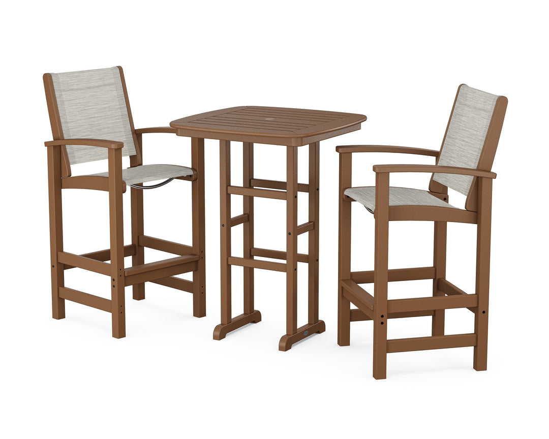 POLYWOOD® Coastal 3-Piece Bar Set