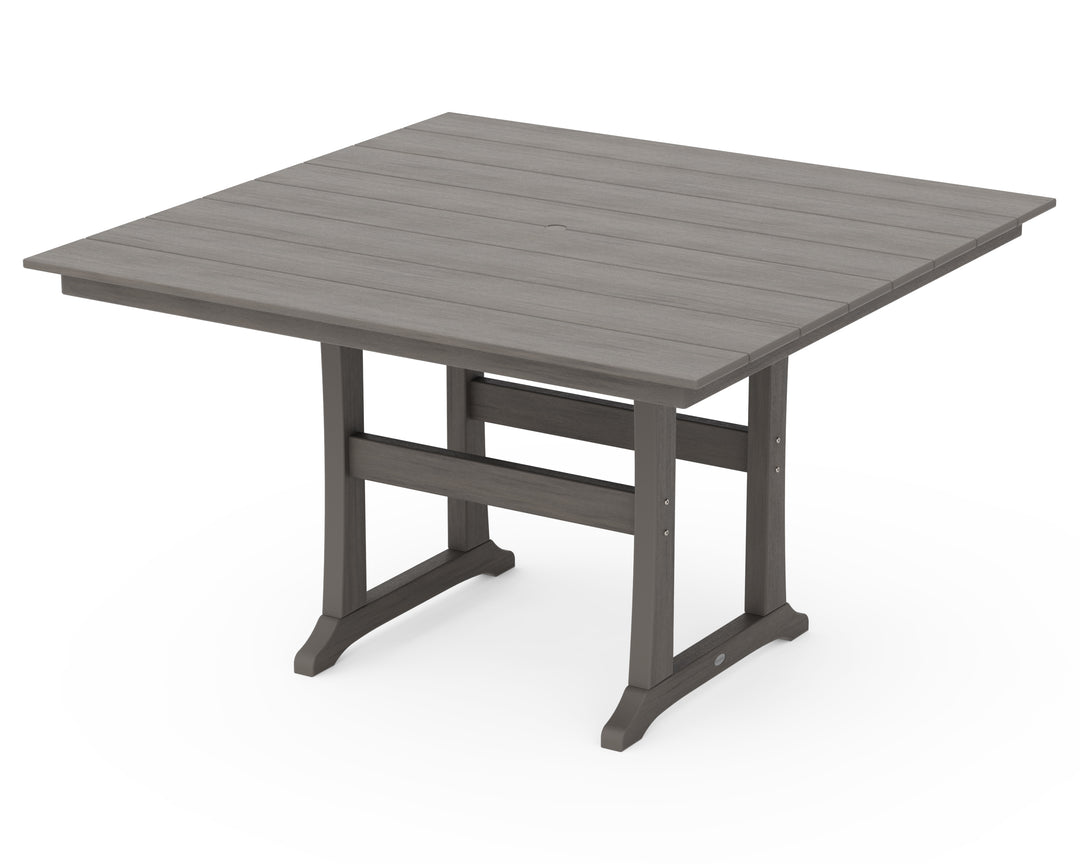 POLYWOOD® Farmhouse Trestle 59" Counter Table
