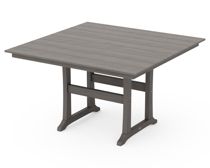 POLYWOOD® Farmhouse Trestle 59" Counter Table
