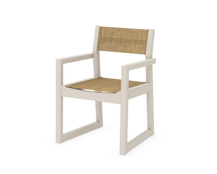 POLYWOOD® EDGE Sling Dining Arm Chair