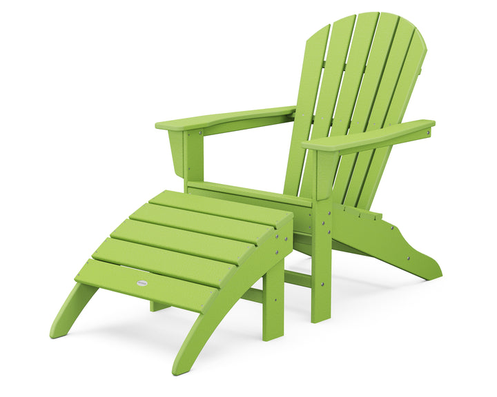 POLYWOOD® South Beach Adirondack 2-Piece Set