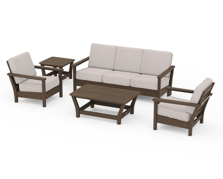 POLYWOOD® Harbour 5-Piece Deep Seating Set