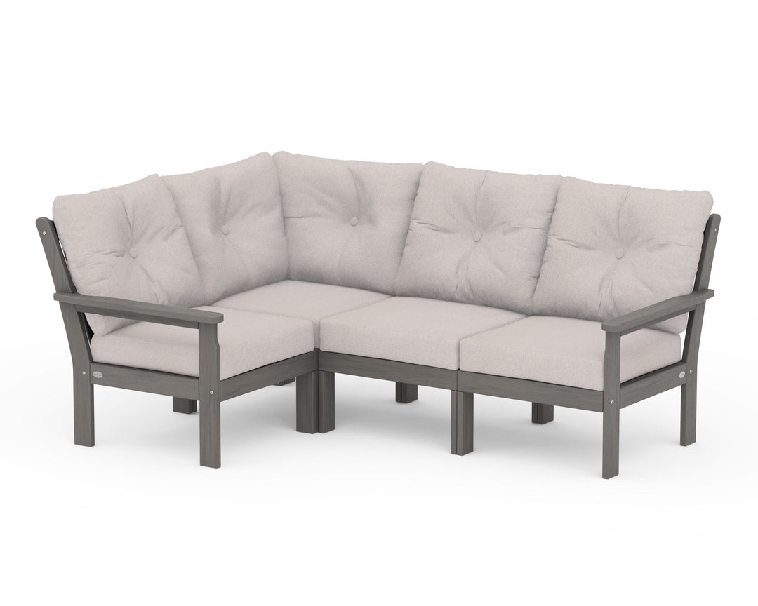 POLYWOOD® Vineyard 4-Piece Sectional