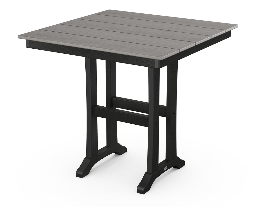 POLYWOOD® Farmhouse Trestle 37" Counter Table