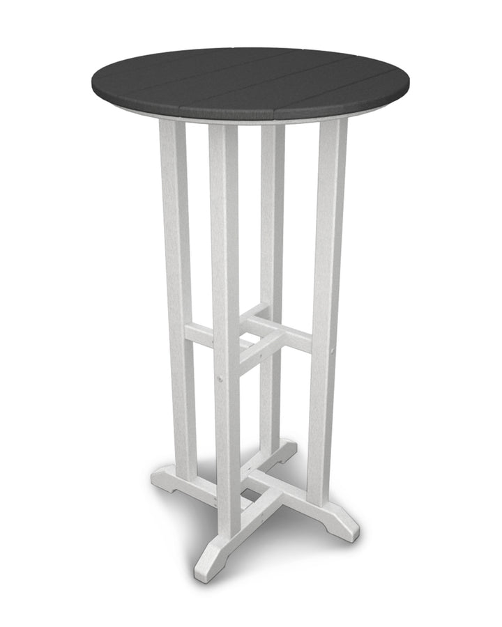 POLYWOOD® Contempo 24" Round Bar Table