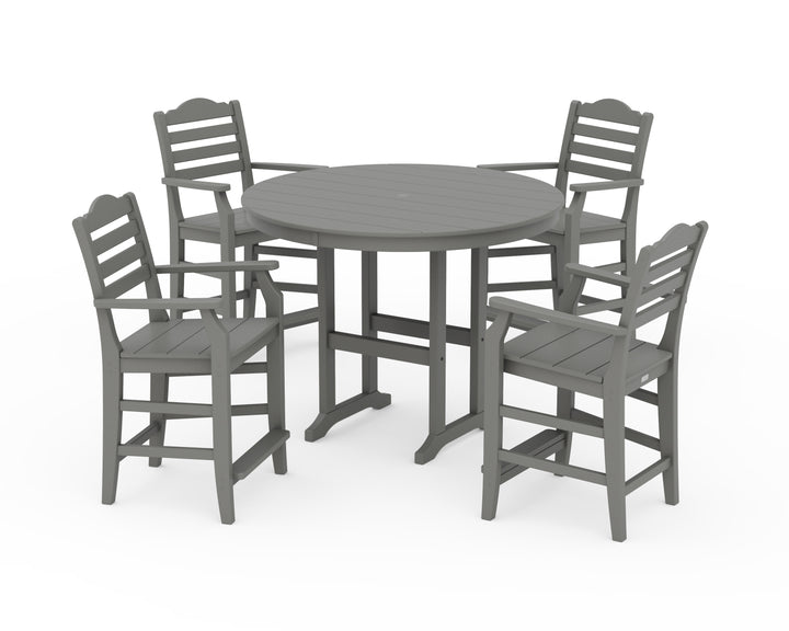 Draper James™ by  POLYWOOD® Savannah 5-Piece Round Farmhouse Counter Set