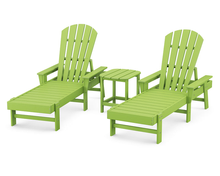 POLYWOOD® South Beach Chaise 3-Piece Set