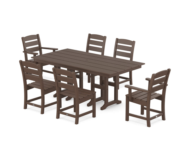 POLYWOOD® Lakeside 7-Piece Farmhouse Dining Set