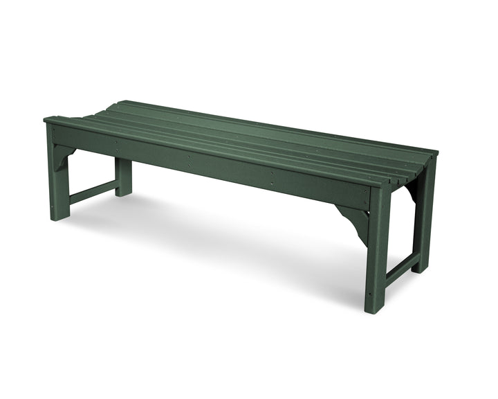 POLYWOOD® Traditional Garden 60" Backless Bench