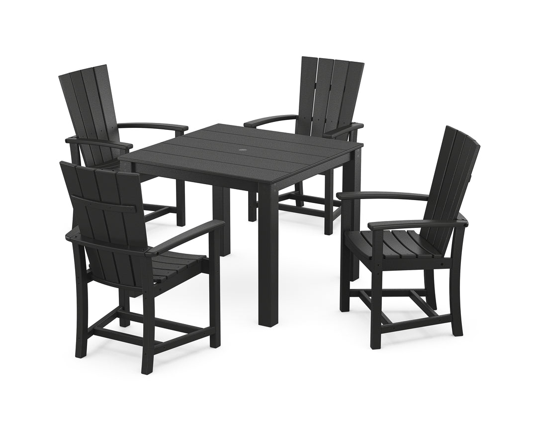 POLYWOOD® Quattro 5-Piece Parsons Dining Set