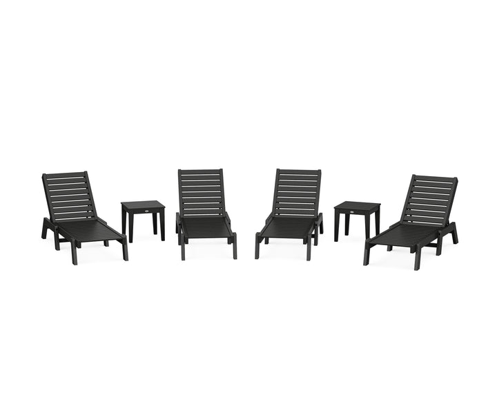 POLYWOOD® Captain Chaise 6-Piece Set