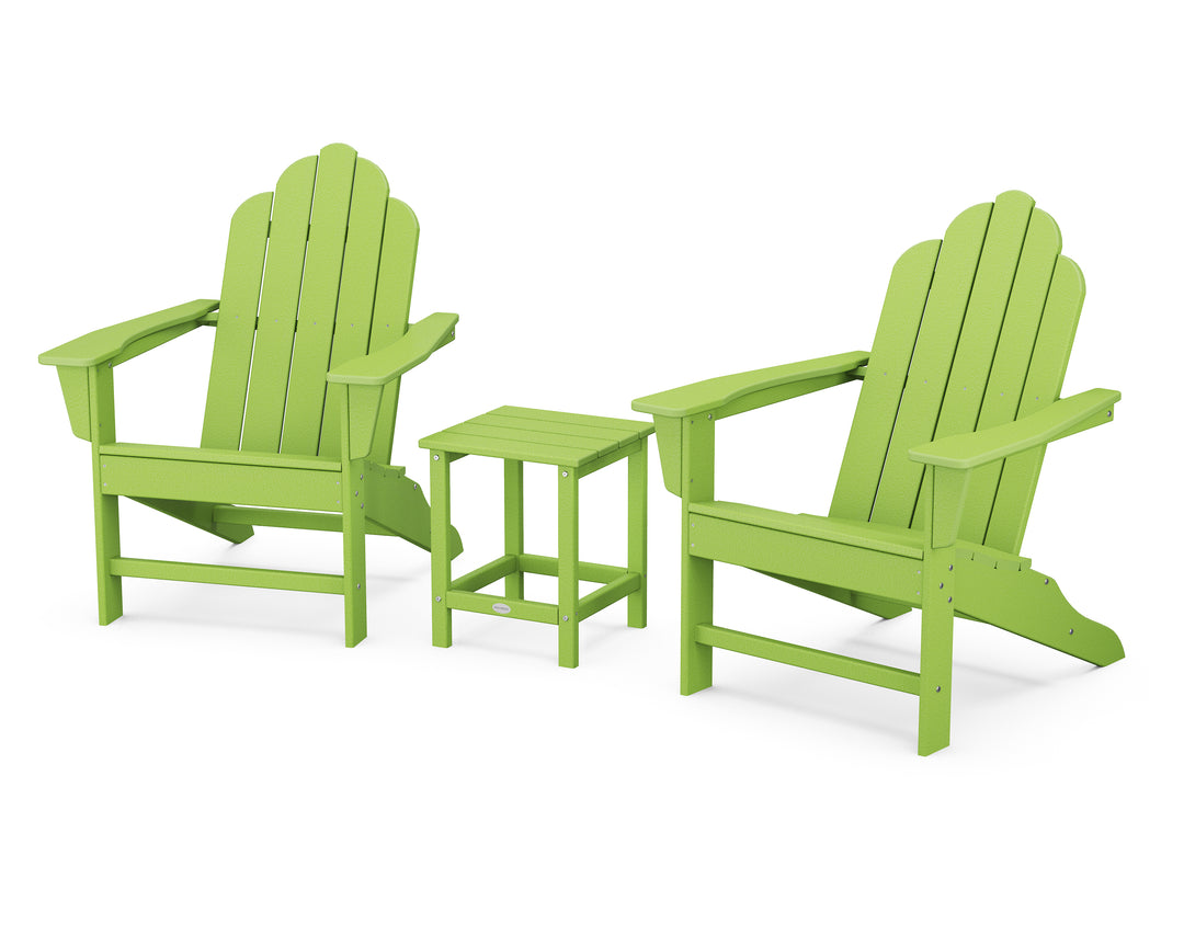 POLYWOOD® Long Island Adirondack 3-Piece Set