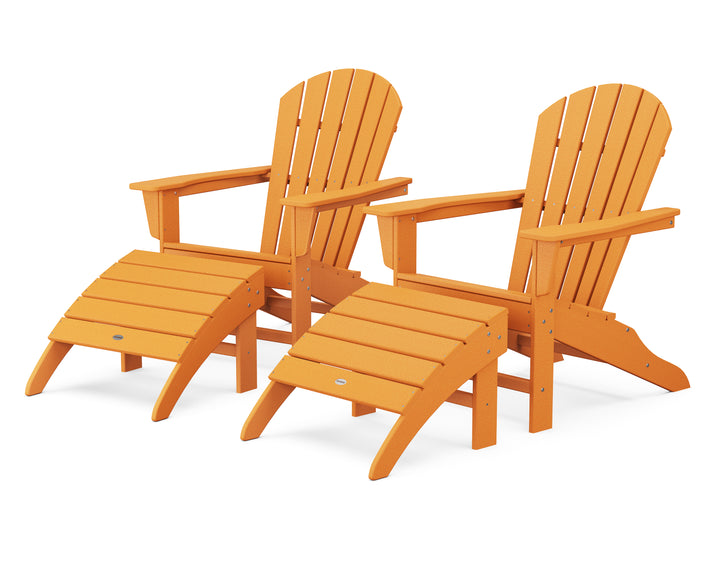 POLYWOOD® South Beach 4-Piece Adirondack Set